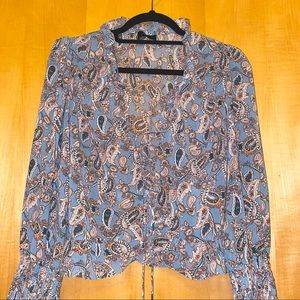 Milk & Honey Corset-Tie Top